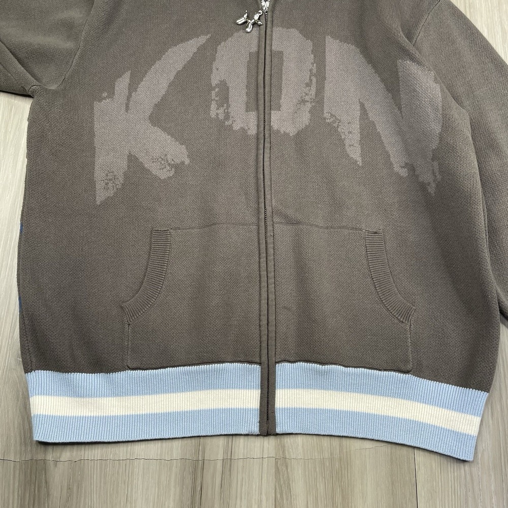 KON Memphis Made Full Zip Hoodie Sweatshirt Unisex Size S Small OS Graphic Print - Picture 6 of 14